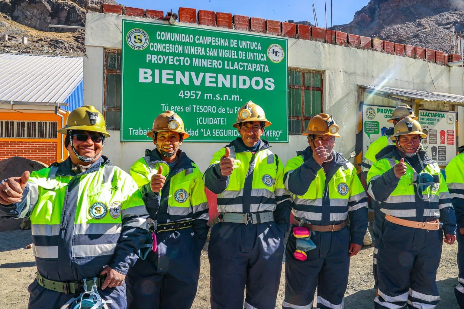 Operación aurífera Alto Marañón
